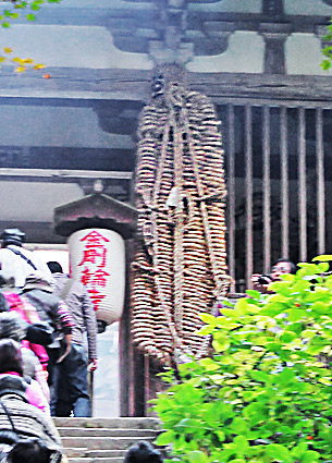 二天門の草鞋