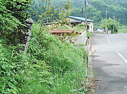 松尾寺までの道路